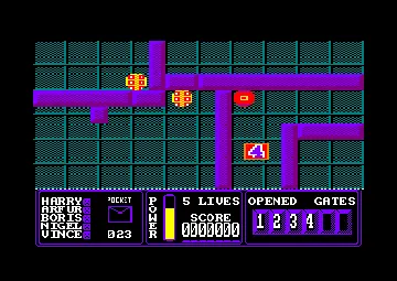 Pulsator (UK) (1987) [Martech] (Trainer) screen shot game playing